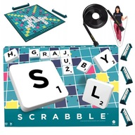 GRA SCRABBLE ORIGINAL wersja polska Y9616 gry planszowe + GRATIS SKAKANKA