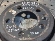 Disque Frein Gauche Avant 284mm ROVER 75 2.0 CDT