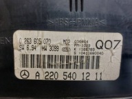 dials dials MERCEDES-BENZ W220 S320 3.2 CDI 2205401211