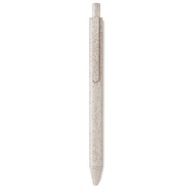 Guľôčkové pero | Modrý atrament | Stlačený | Telo zo slamy a ABS
