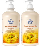 FAMILY FRESH BOGACTWO MIODU NAWILŻAJĄCY KREMOWY ŻEL POD PRYSZNIC 2L