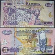 Zambia 1992 100 KWACHA UNC_P38b______9106