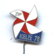 Odznaka ZHP Kielce 1978 harcerstwo