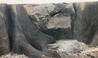 Tapeta do akwarium skały tło 1metr +10% GRATIS