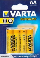 VARTA Baterie Zinc Carbon VARTA R6 (AA) 4szt professional