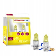 ŻARÓWKI M-Tech POWERTEC RETRO H3 55W żółte x2szt.