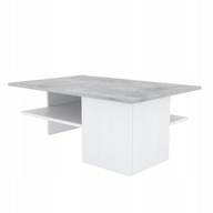 Ława stolik kawowy do salonu kolor biały/beton