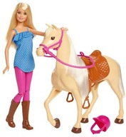 OUTLET - Barbie. Lalka + Koń podstawowy