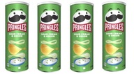 4x 165g PRINGLES Chipsy Cream & Onion UK