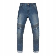 Spodnie motocyklowe jeans Broger Ohio r. 34/36 niebieskie