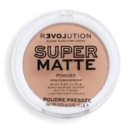 MakeUp Revolution Super Matte Beige Puder prasowany