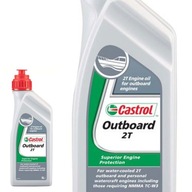 Olej silnikowy Castrol Outboard 2T 1L |SILNIK ZABURTOWY DO ŁODZI |DWUSUWOWY