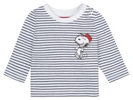 Snoopy Peanuts śliczna bluzka bluzeczka niemowlęca rozm 62-68 cm