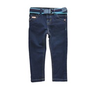 Spodnie jeansowe chłopięce rurki wygodne 80/86 cm