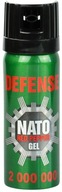 Gaz Pieprzowy w Żelu Gaz Obronny Gaz Paraliżujący Chmura NATO DEFENCE 50 ml