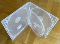 10 Pudełek AMARAY CLEAR na 6 x DVD sześć płyt 14mm