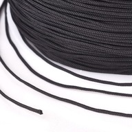 FUSIMA sznurek nylonowy ok 0,8mm czarny topliwy 5m