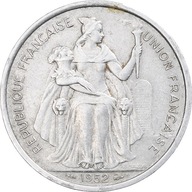 Nowa Kaledonia, 5 Francs, 1952, Paris, Aluminium,