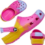 CROCS CHODAKI KLAPKI DZIECIĘCIE MŁODZIEŻOWE PIANKOWE LEKKIE WYGODNE r 37/38