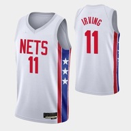Biele tričko Brooklyn Nets '11 Kyrie irving 2022-23 City Edition