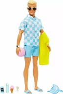 LALKA MATTEL BARBIE KEN NA PLAŻY HPL74