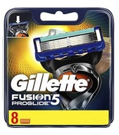 8x ČEPELE GILLETTE FUSION PROGLIDE VLOŽKY XL PACK