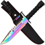 NÓŻ WOJSKOWY BAGNET M9 RAINBOW FADE + KABURA CS:GO