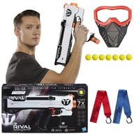 NERF RIVAL WYRZUTNIA NA KULKI HELIOS E0003 + MASKA