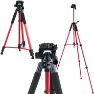 Tripod STATYW FOTOGRAFICZNY DO APARATU TELEFONU SF-PRO-RED 170 cm Czerwony