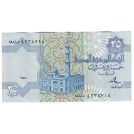 Banknot, Egipt, 25 Piastres, 1985-89, KM:57a, AU(5