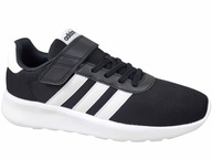 ADIDAS LITE RACER 3.0 IE1133 SPORTOWE BUTY DZIECIĘCE NA GUMKI RZEP CZARNE