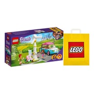 LEGO FRIENDS č.41443 - Elektrické auto Olivia + Darčeková taška LEGO