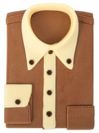 Csokoládé ing ajándék ing alakú