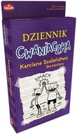 DZIENNIK CWANIACZKA Karciane szaleństwo gra karciana rodzinna dla dzieci