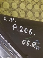 PEUGEOT 206 REFLEKTOR light left front