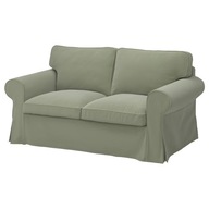 IKEA EKTORP Sofa 2-osobowa, Hakebo szarozielony