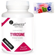 Aliness N-Acetyl-Tyrosine 500 mg 100 kaps VEGE BEZ LEPKU BEZ LAKTÓZY