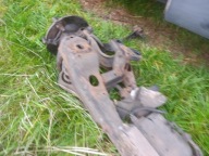Achsträger heck VOLVO V50 komplett