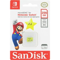 Sandisk Micro SDXC Card pre Nintendo Switch 256GB Super Mario Kart