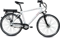 Trekingový elektrický bicykel Kolesá 28 Nexus 7 Pánsky Posilňovač Osvetlenie