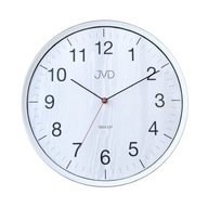 JVD HA17.1 - 33cm - Nástenné hodiny - Biela imitácia