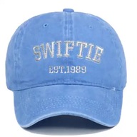 Taylor Swift šiltovka SWIFTIE 1989 baseballová modrá džínsovina