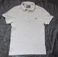 FRED PERRY/ Slim Fit ORYGINALNE SZARE POLO / S