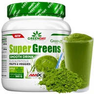 Spirulina Mladý jačmeň Amix Super Greens prírodné vitamíny v prášku 360