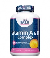 Haya Labs Vitamín A & D Complex 100caps Vitamíny