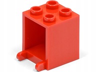 LEGO 4345 Czerwona 2x2x2 szafka skrzynka NOWY 1szt