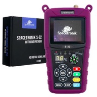 Miernik Sygnału SAT Finder DVB-S2 Spacetronik S-22