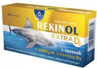 REKINOL Extra D3 olej zo žraločej pečene 2000 IU 60 tabliet
