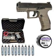 WALTHER PPQ M2 T4E .43 PISTOLET NA KULE GUMOWE +100 KUL +10 CO2 ZESTAW