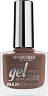 Deborah Milano Gel Effect Nail Enamel żelowy lakier do paznokci 57 Cinnamon Suede